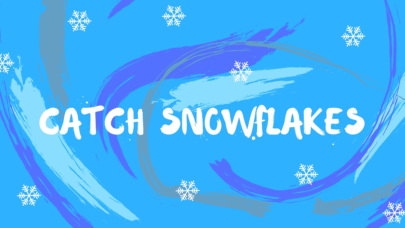 catch snowflakes resource header