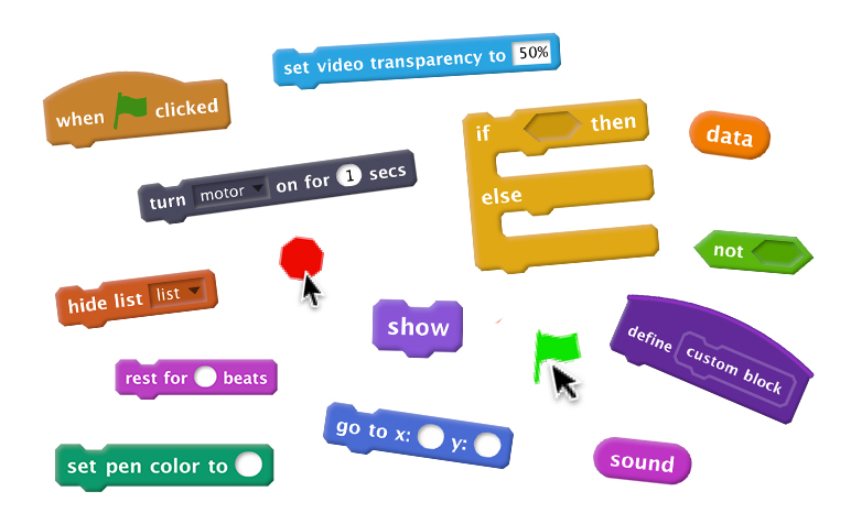 preview of printable Scratch blocks